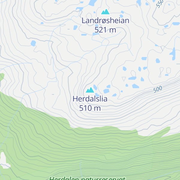 Map of Herdalslia