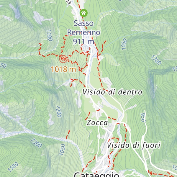 Map of Soccorso Alpino e Speleologico