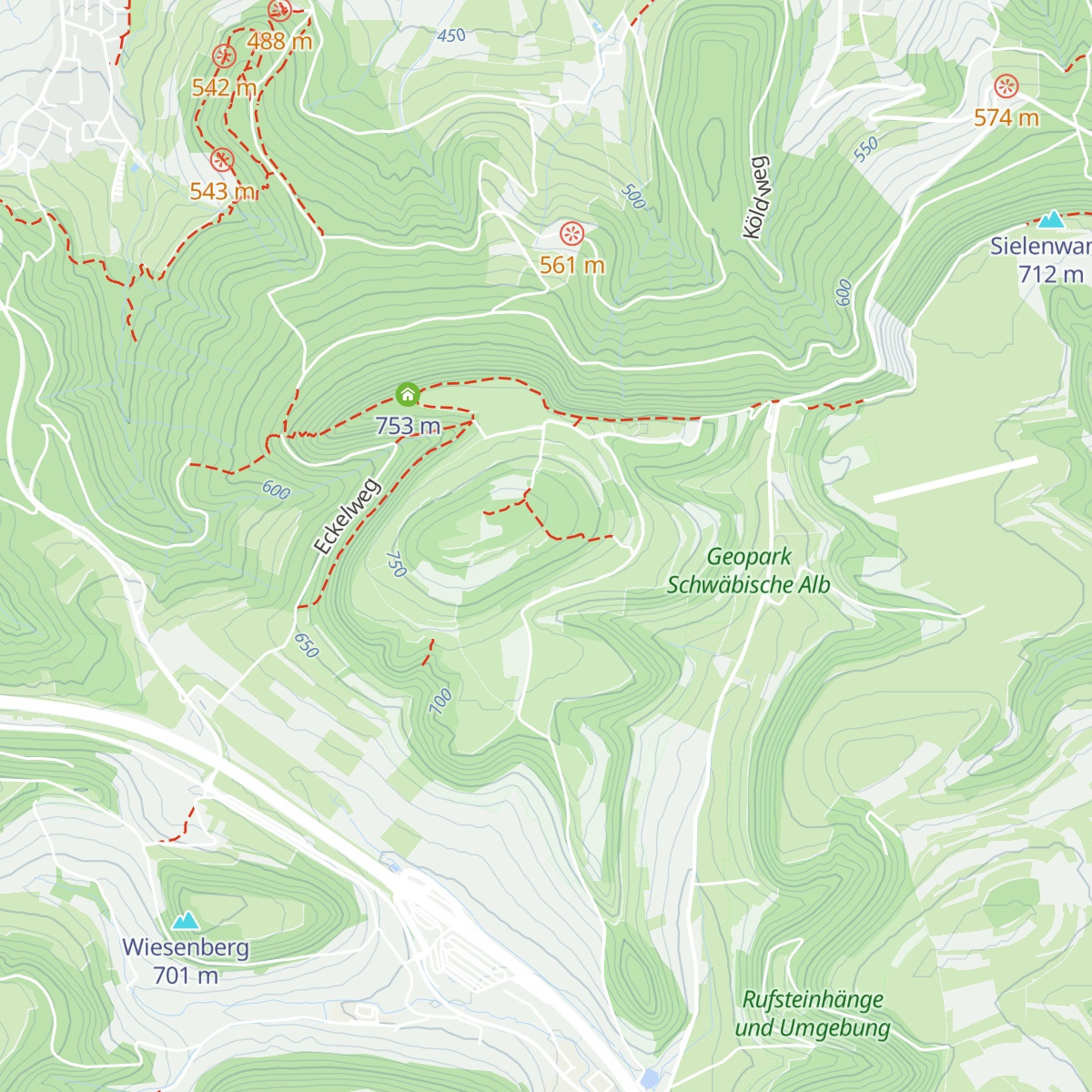Kornberghütte map