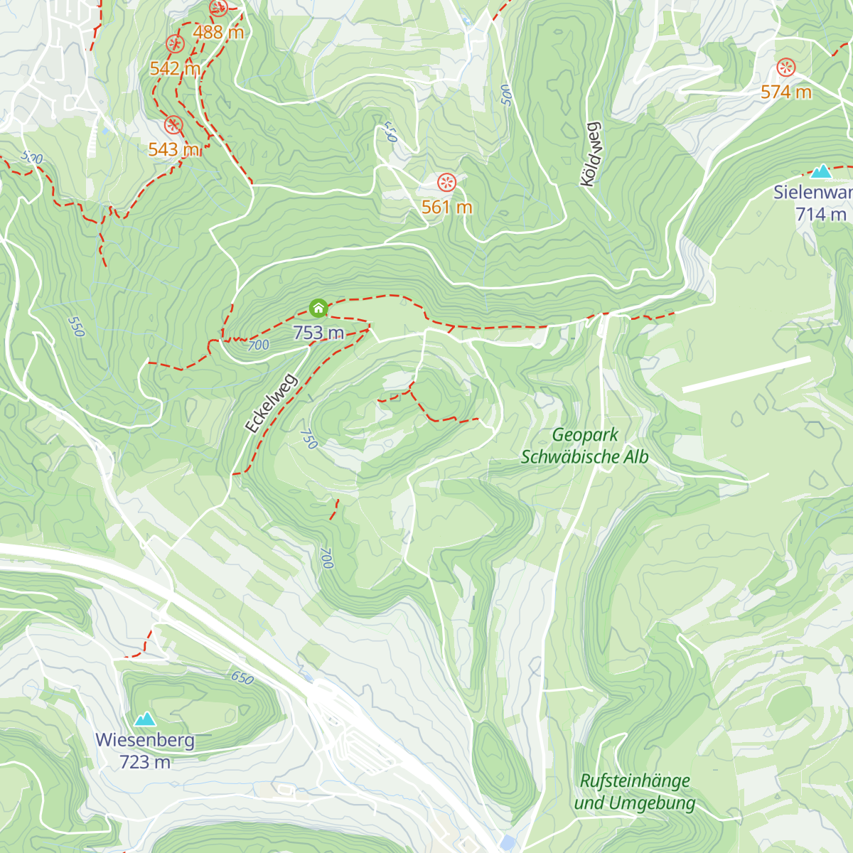 Kornberghütte map