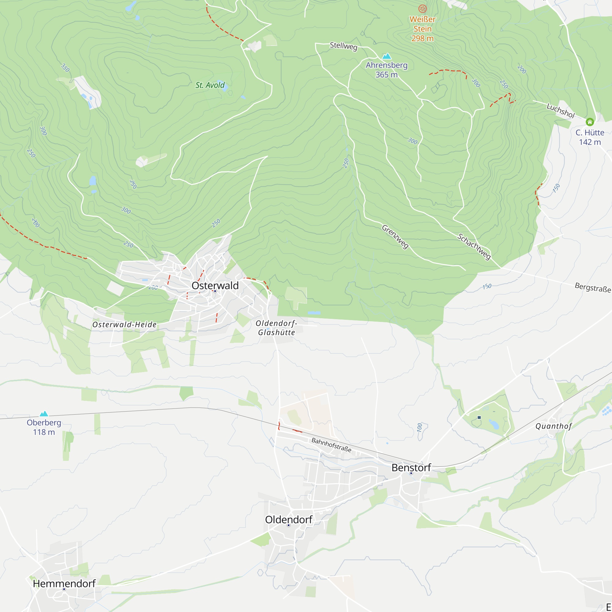 Jägerhütte map