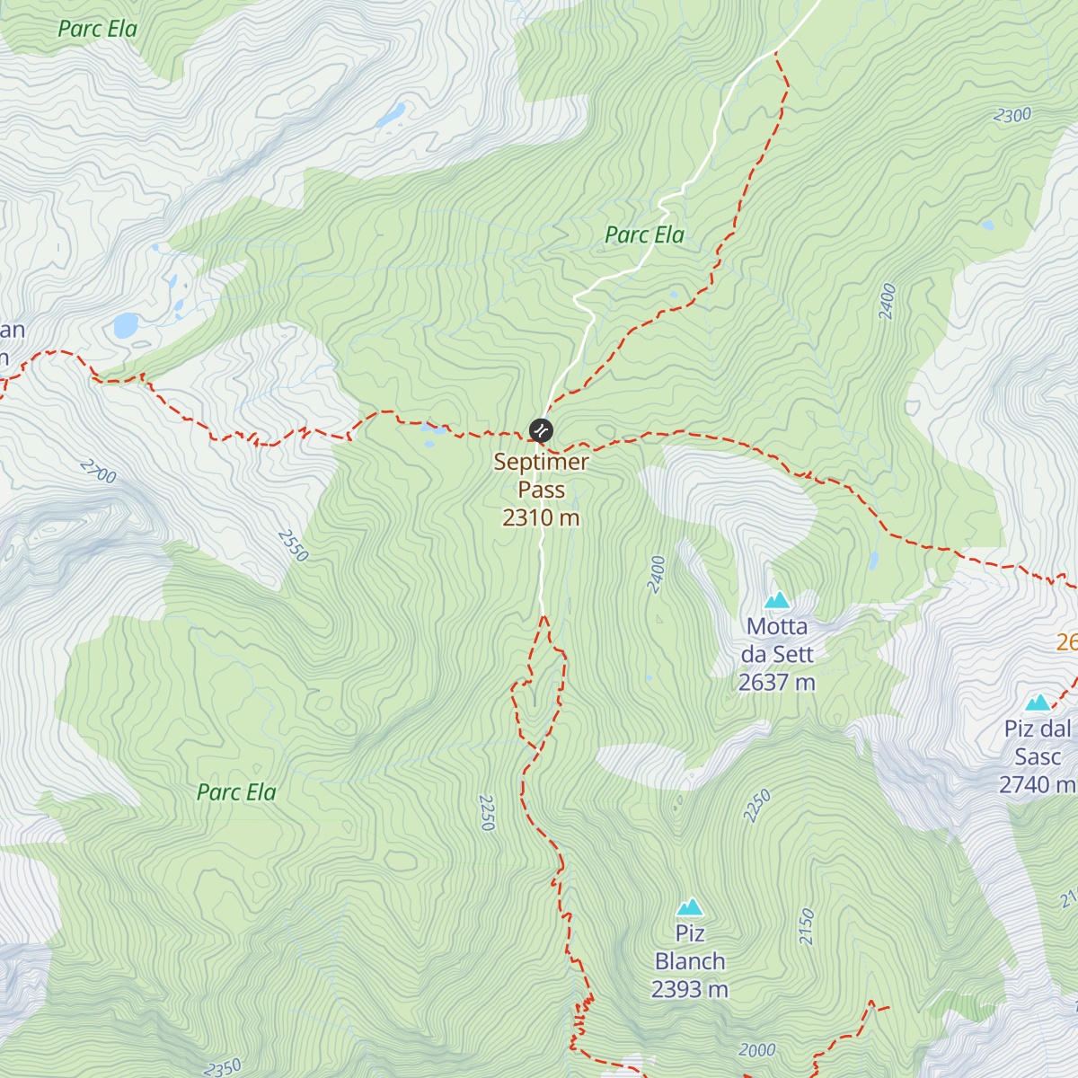 Cesa da Sett map