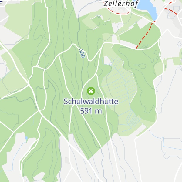 Map of Schulwaldhütte
