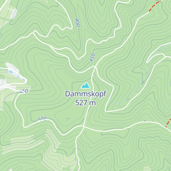 Map of Dammskopf