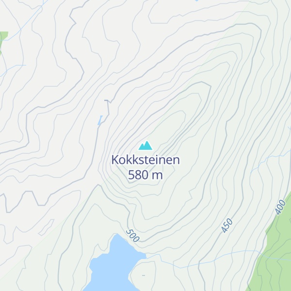Map of Kokksteinen