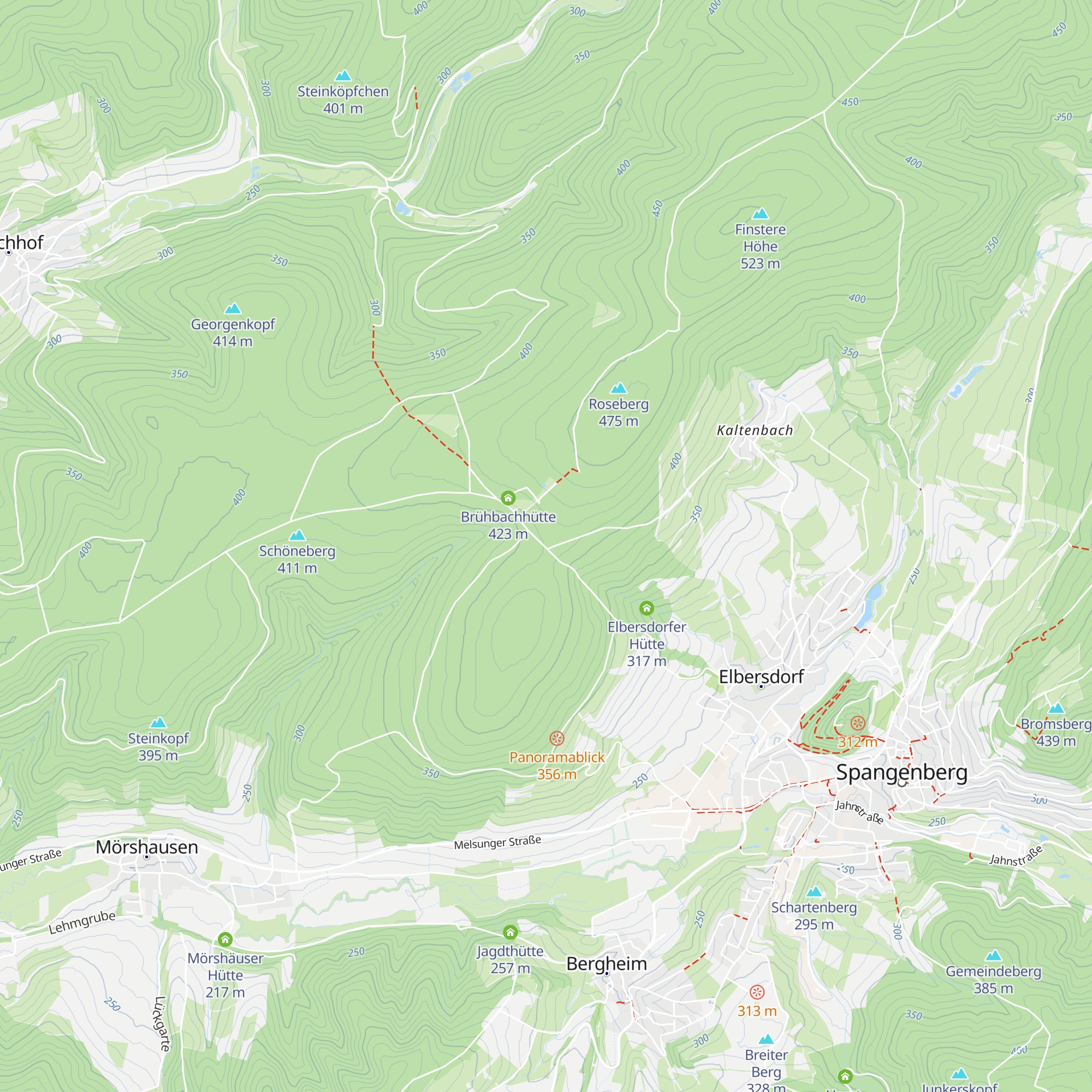Dr. Henner Sostmann-Hütte map