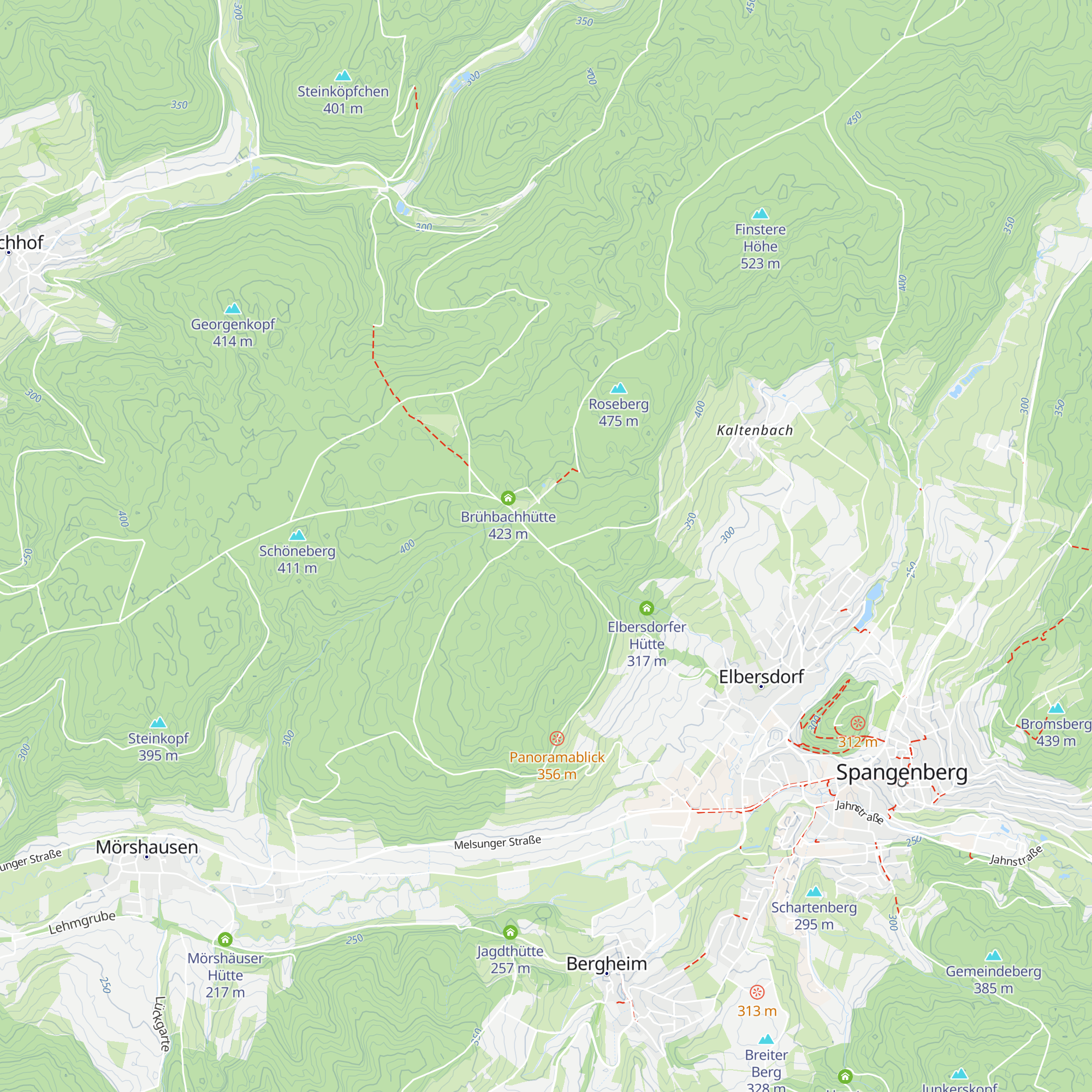 Dr. Henner Sostmann-Hütte map