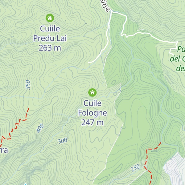 Map of Cuile Fologne