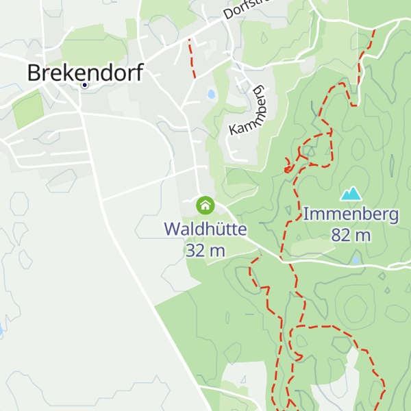 Map of Waldhütte