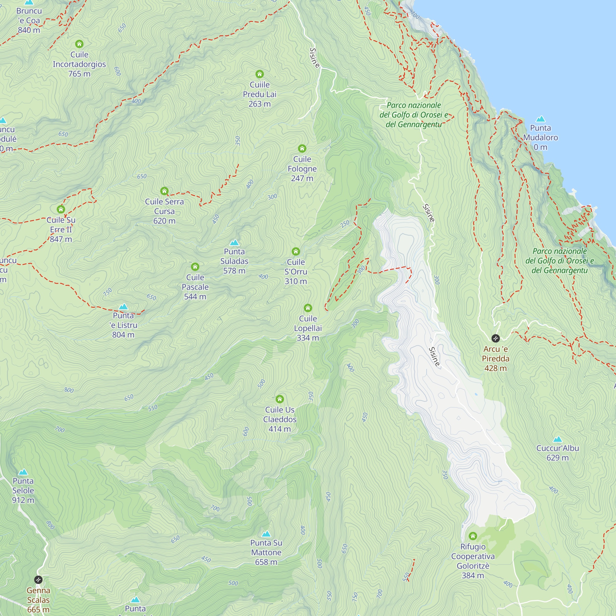 Cuile Lopellai map