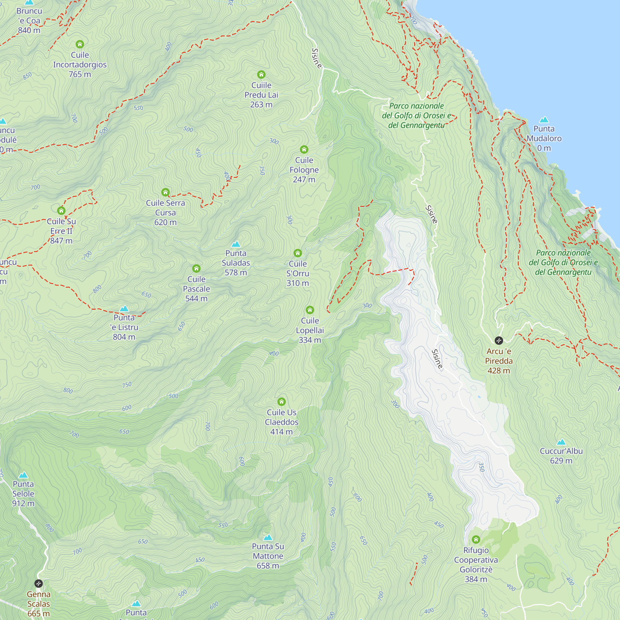 Cuile Lopellai map