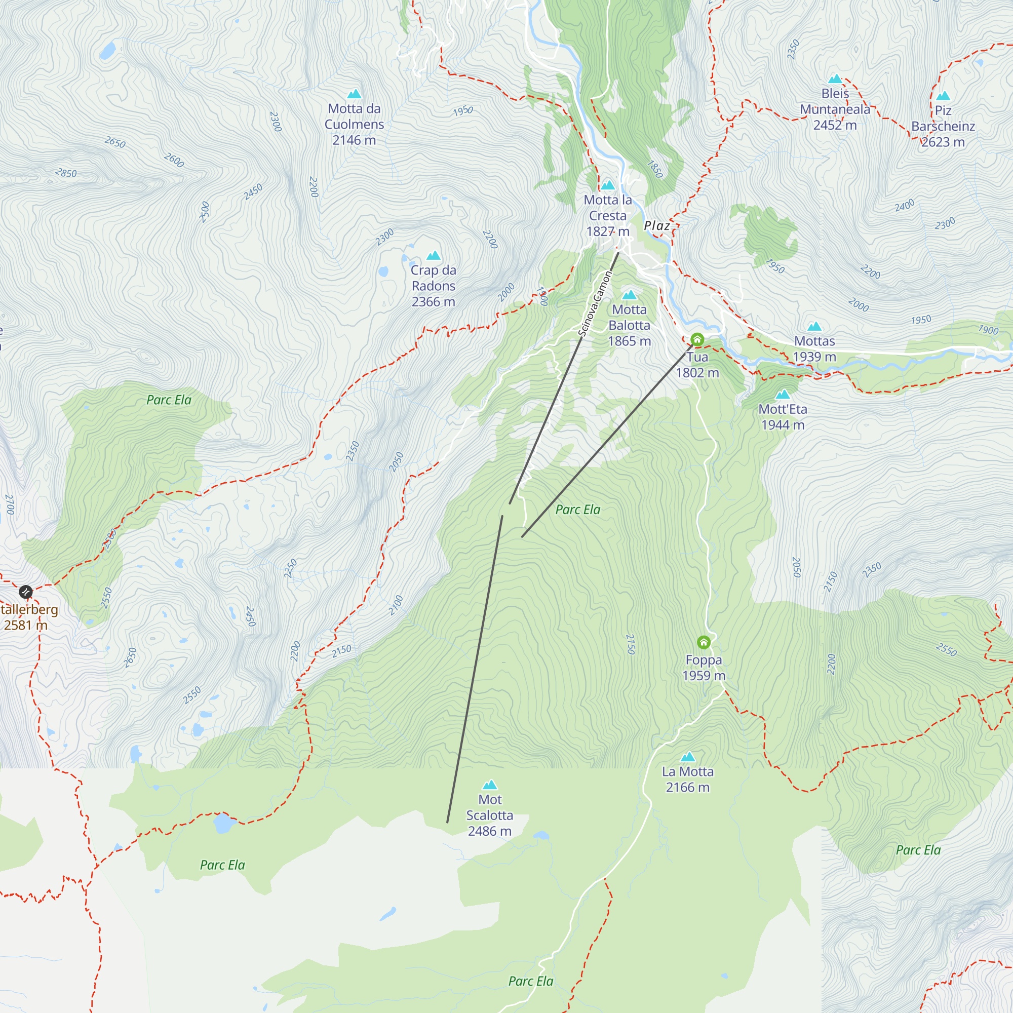 Trattoria Camon map