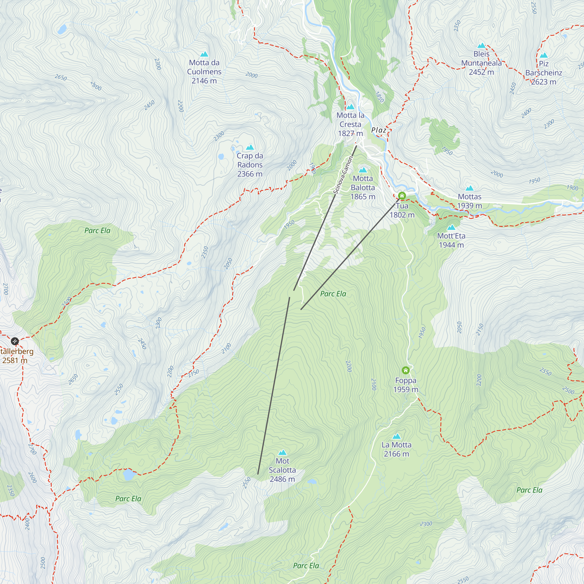 Trattoria Camon map