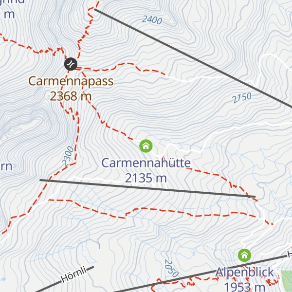 Map of Carmennahütte