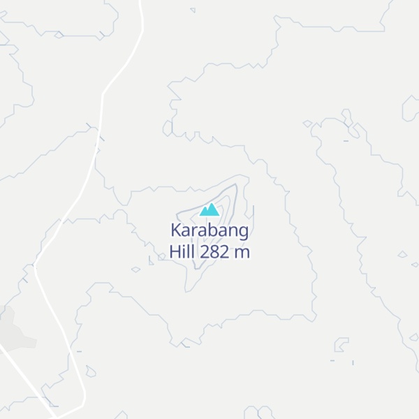 Map of Karabang Hill