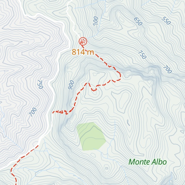 Map of Punta Cupeti