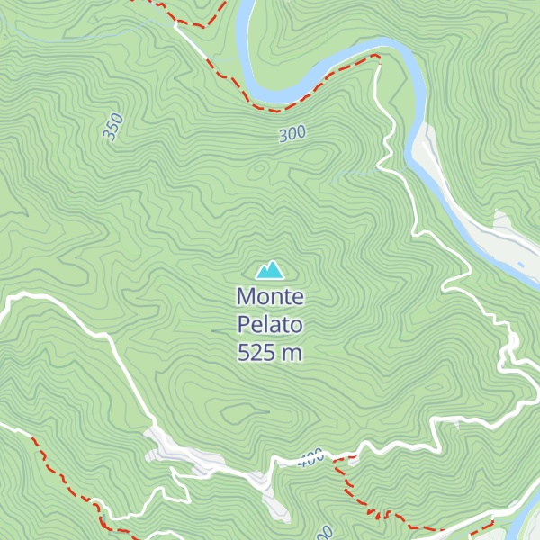Map of Monte Pelato
