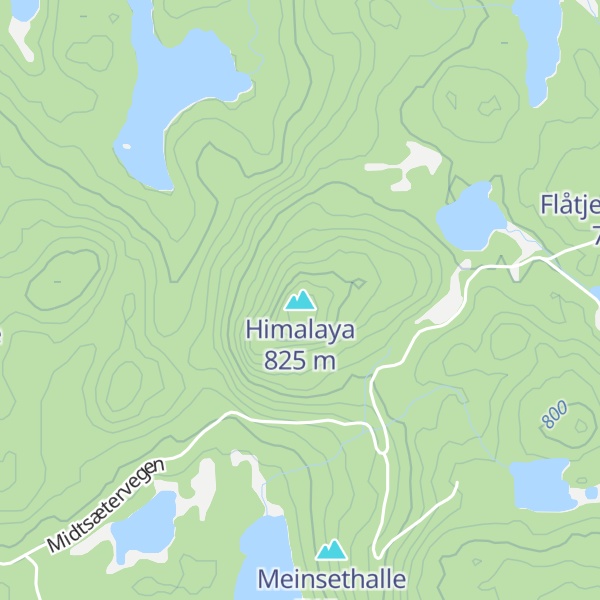 Map of Himalaya