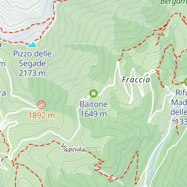 Map of Baitone