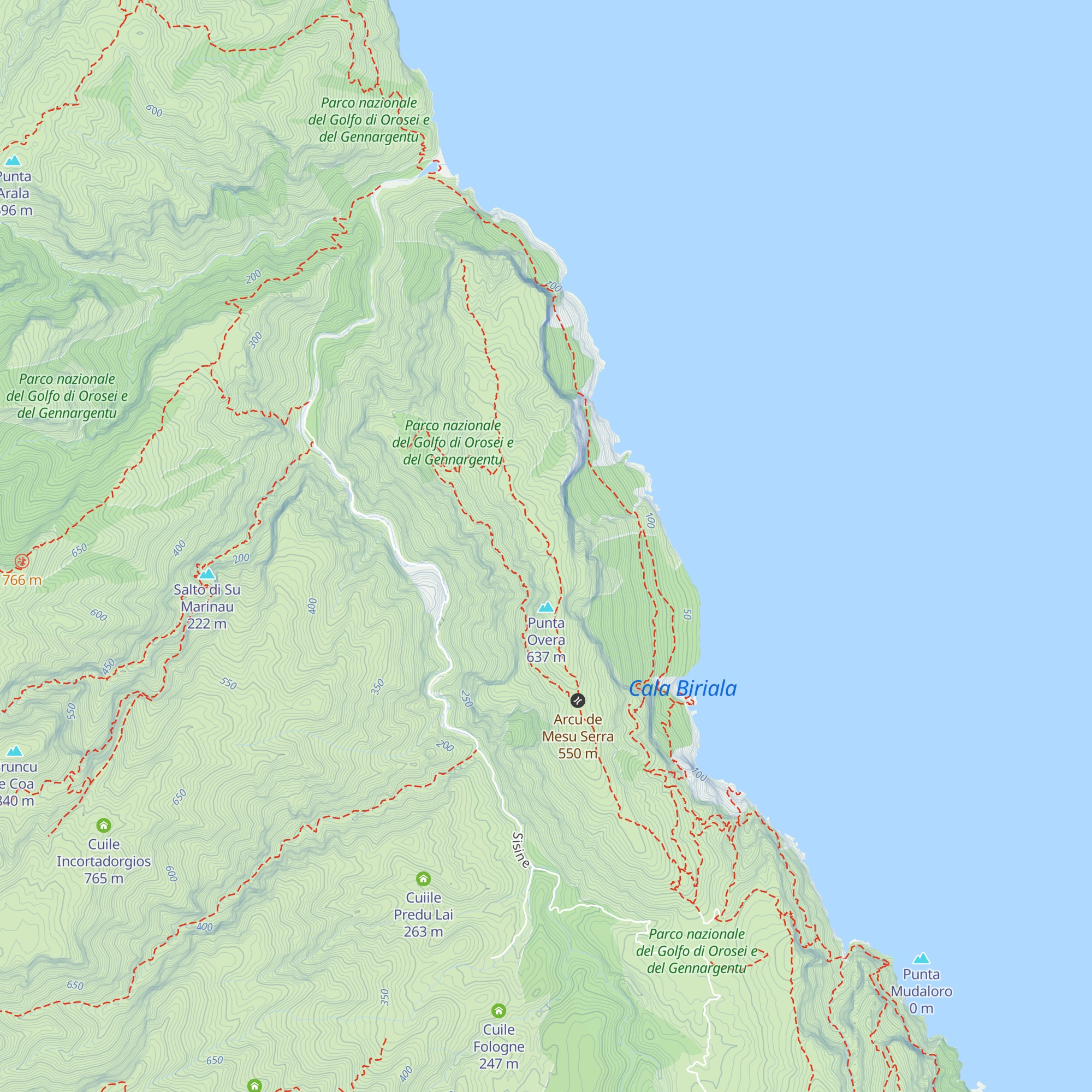 Cuile Serra Óvera II map