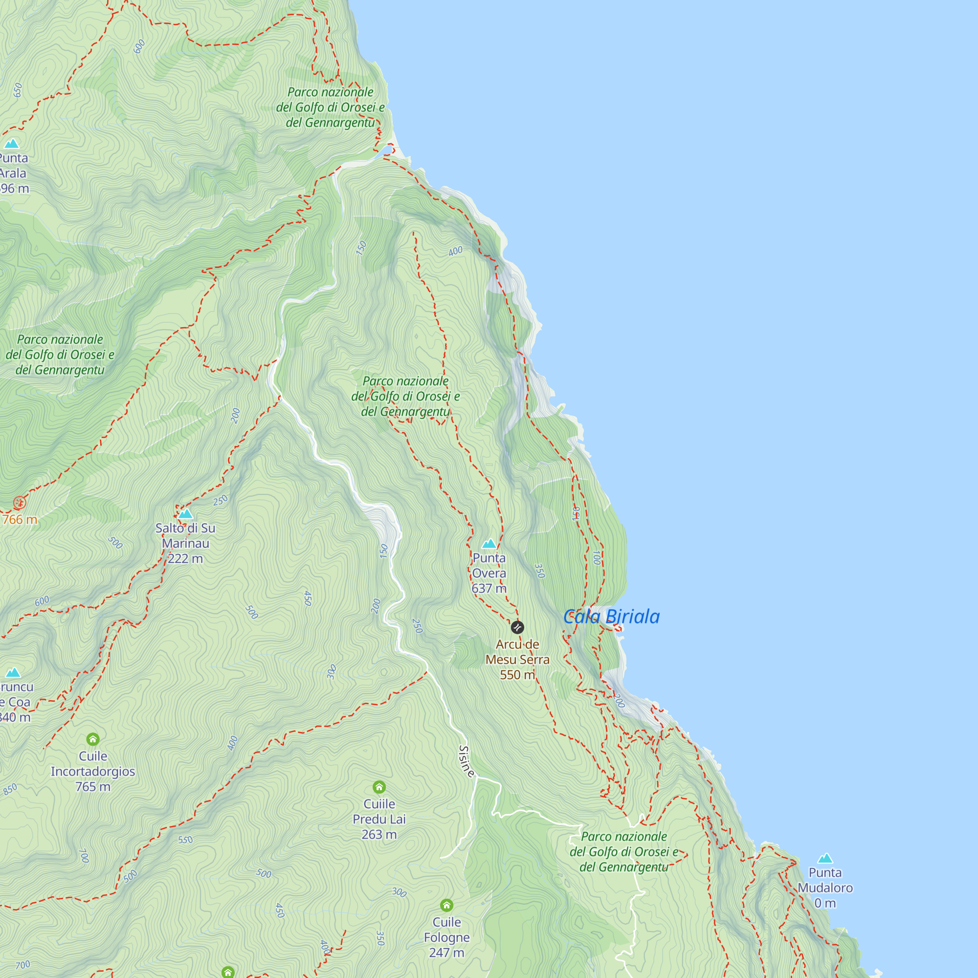 Cuile Serra Óvera II map