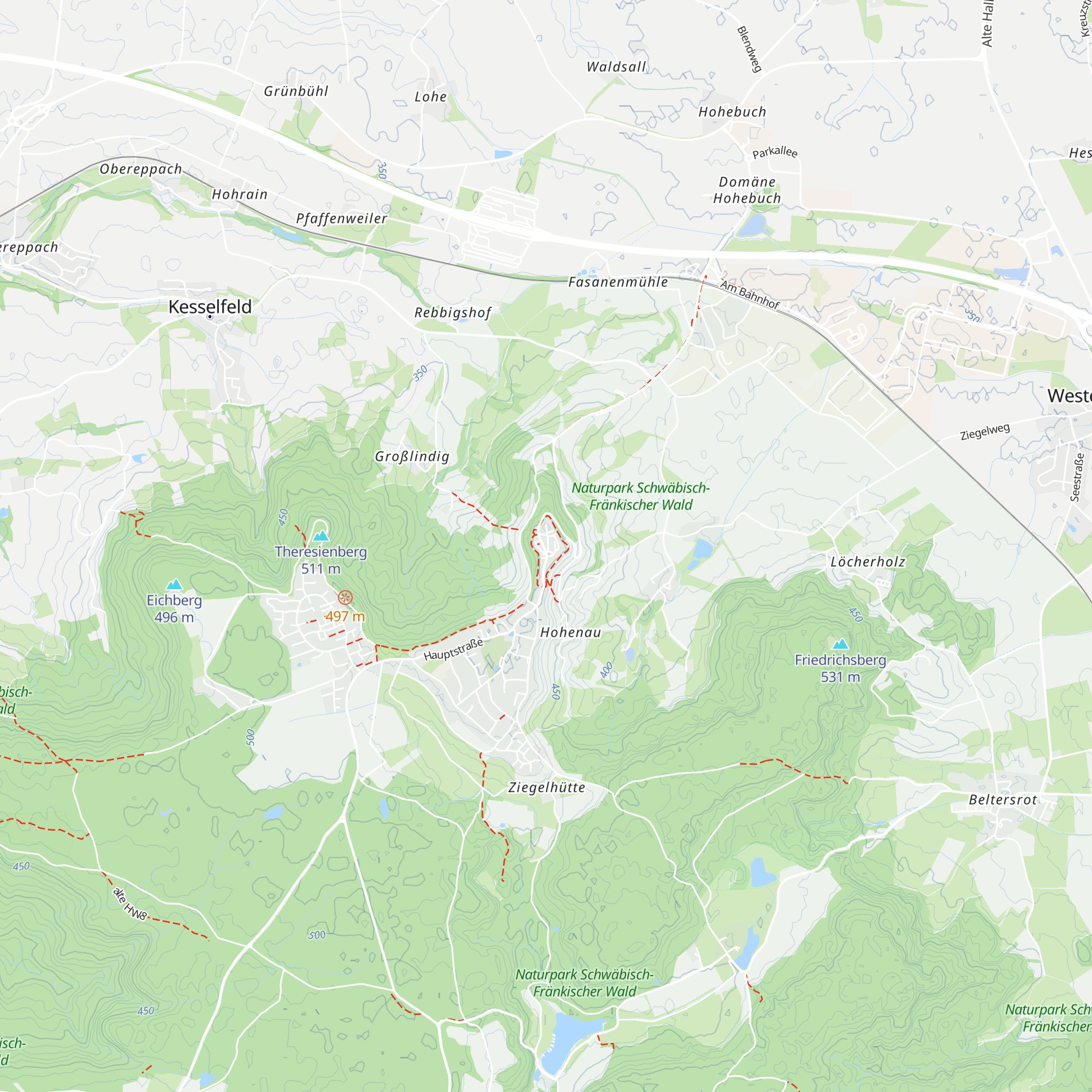 Tourist Information map