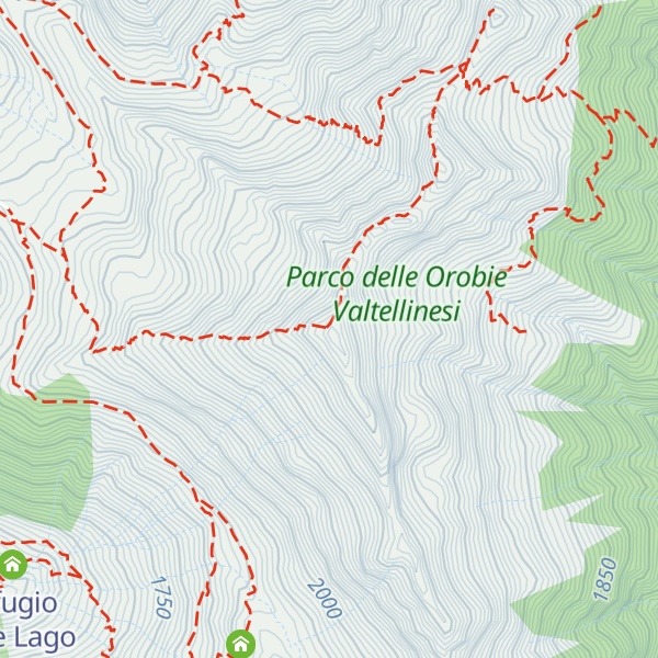 Map of Monte Lago