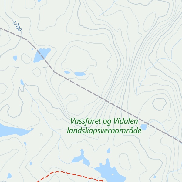 Map of Dyttholfjellet