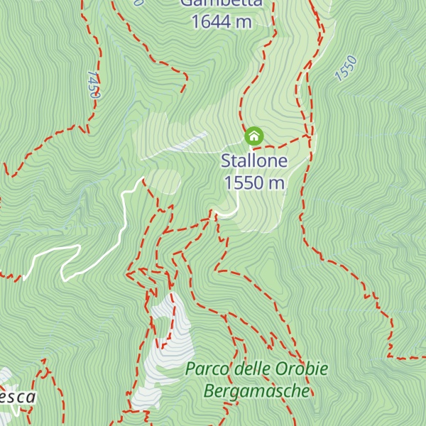 Map of Rifugio Alpe Cantedoldo