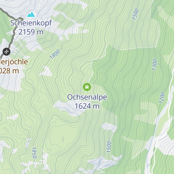 Map of Ochsenalpe