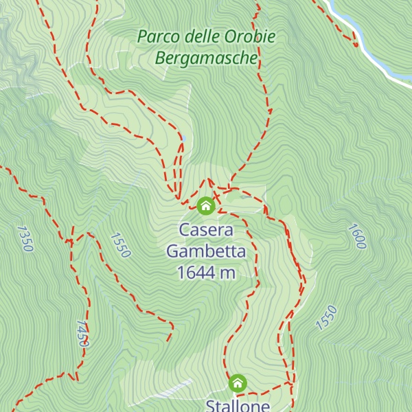 Map of Casera Gambetta
