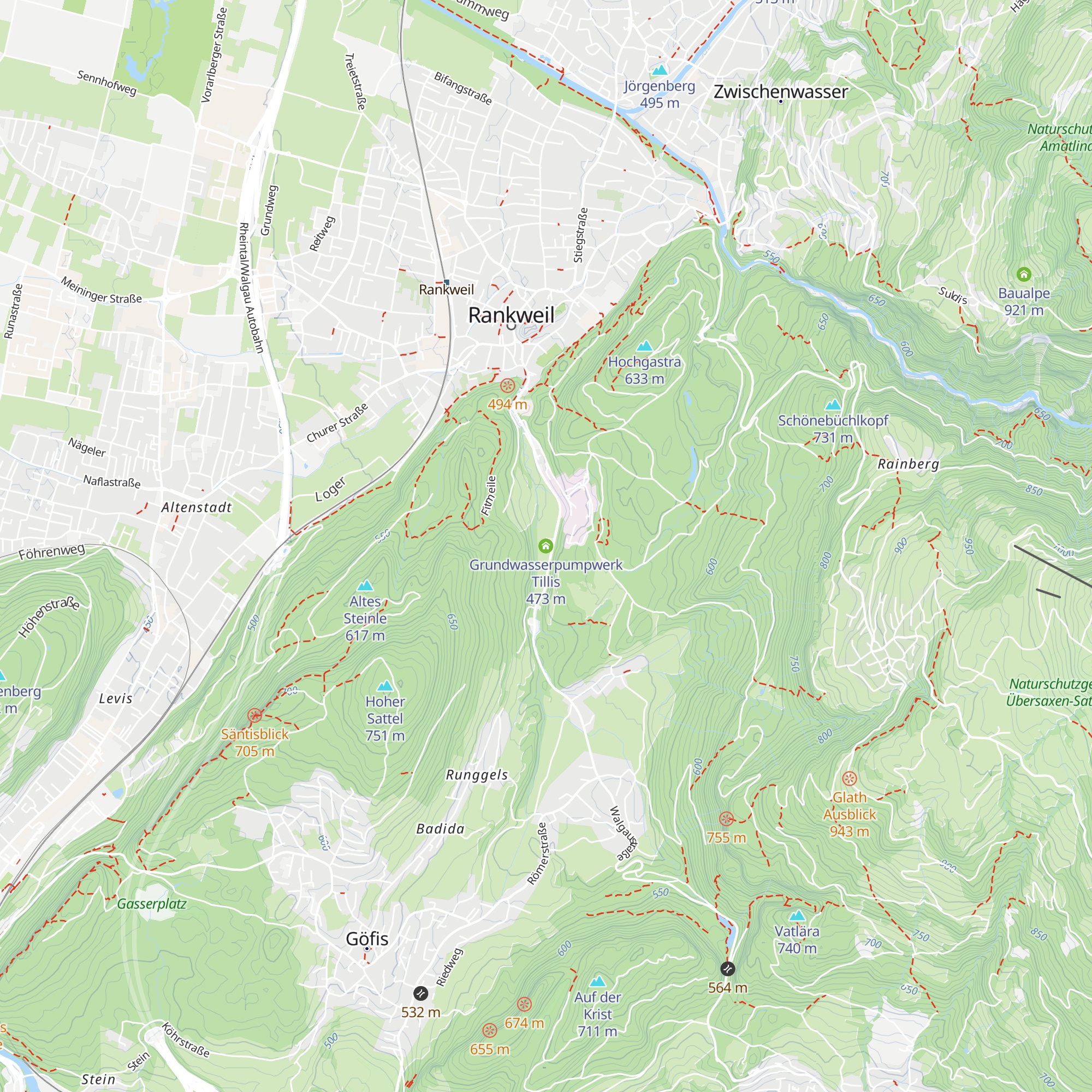 Grundwasserpumpwerk Tillis map