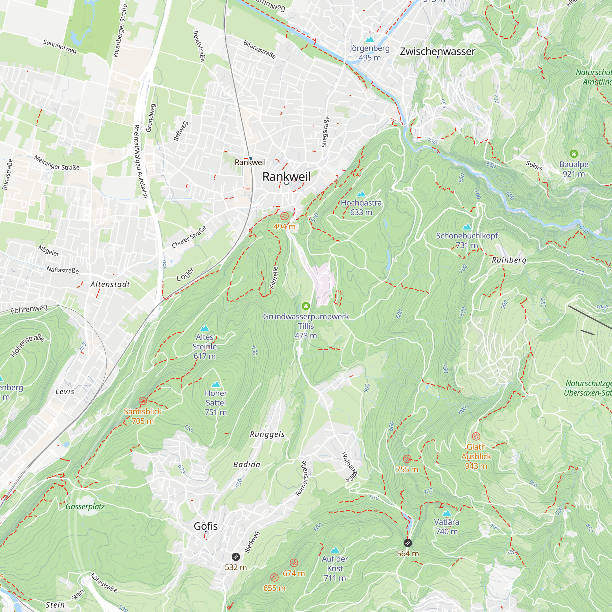Grundwasserpumpwerk Tillis map
