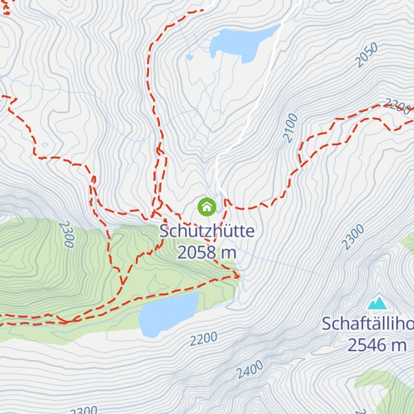 Map of Schutzhütte