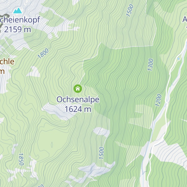 Map of Ochsenalpe