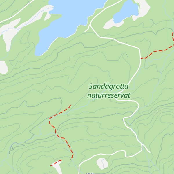 Map of Rønseterflitti