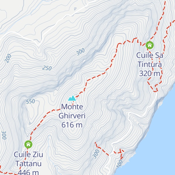 Map of Cuile Ziu Bonucoro