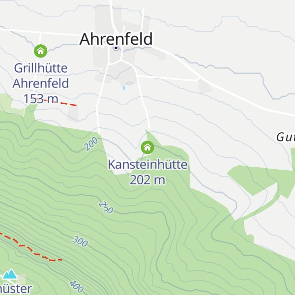 Map of Kansteinhütte