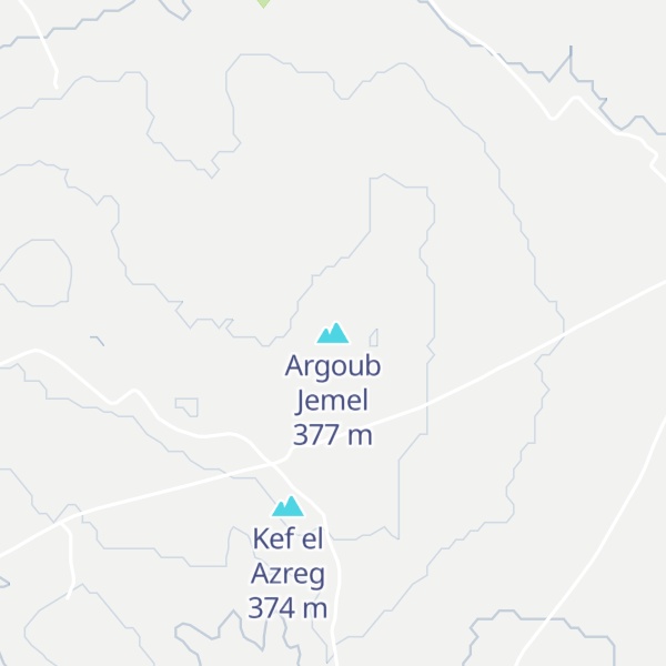 Map of Argoub Jemel