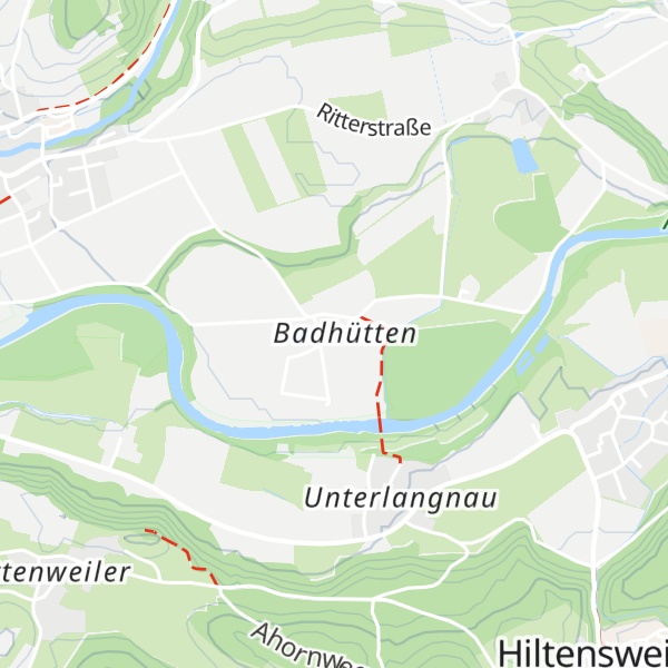 Map of Gutshof Badhütten