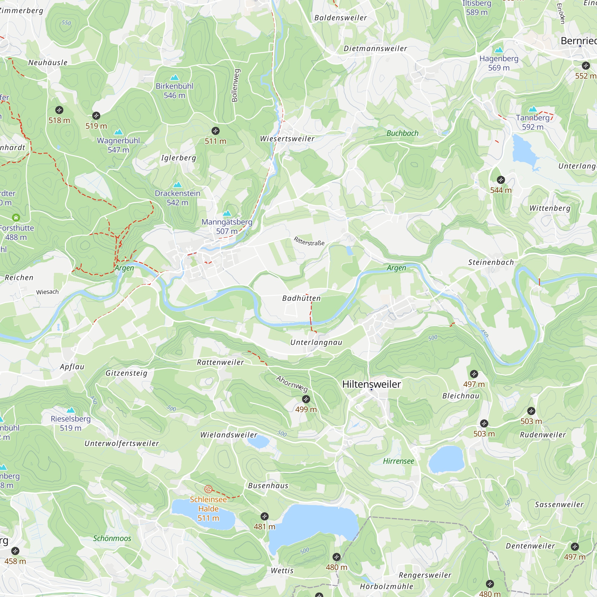 Gutshof Badhütten map