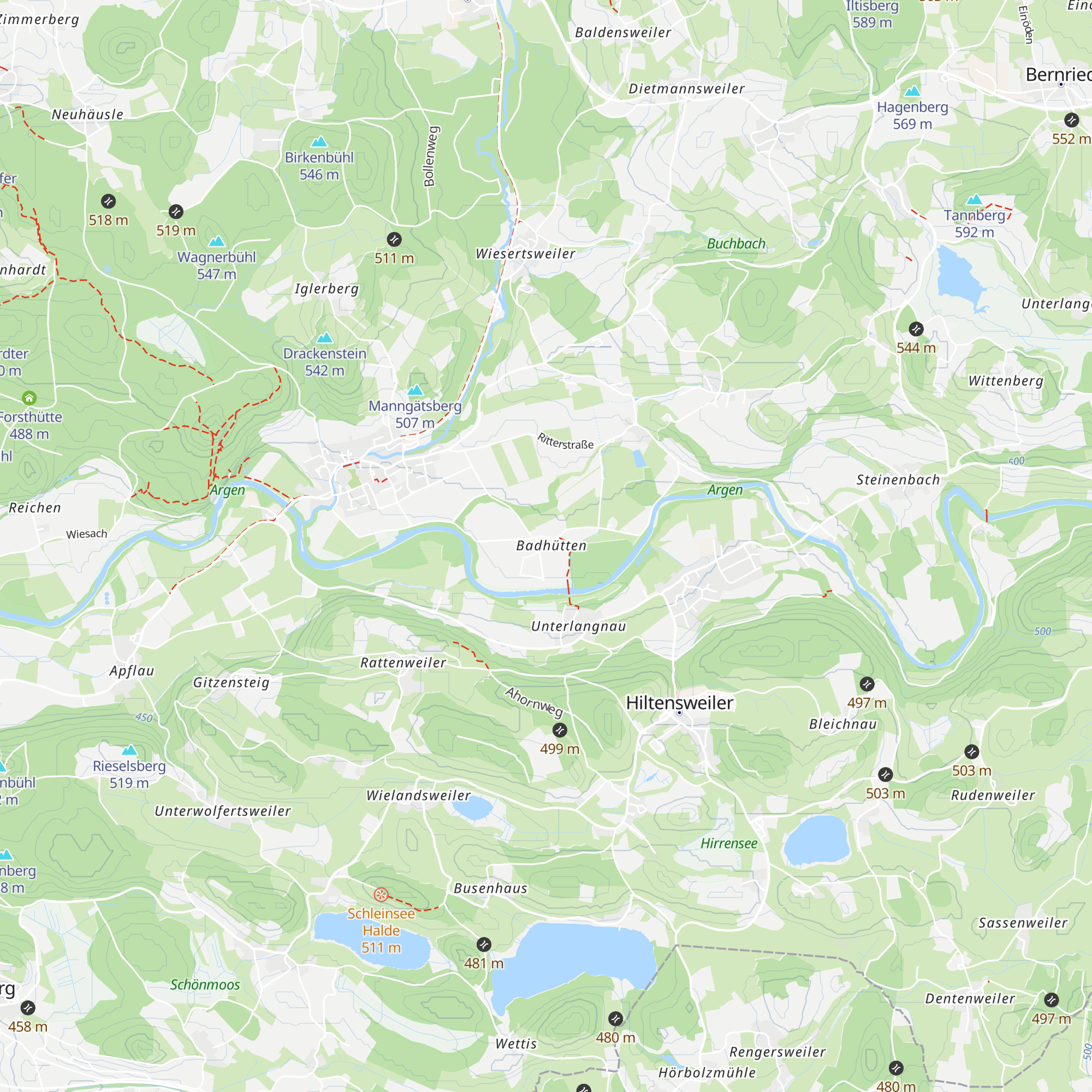 Gutshof Badhütten map