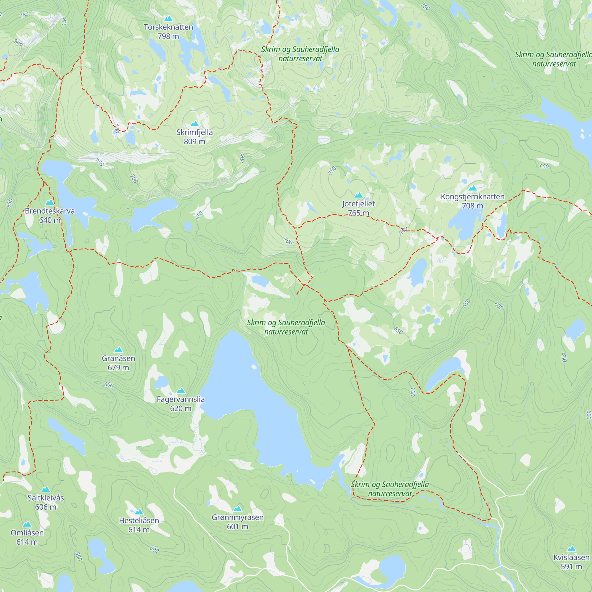 Sørmyrseter map