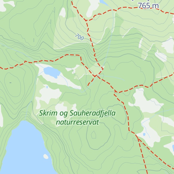 Map of Sørmyrseter