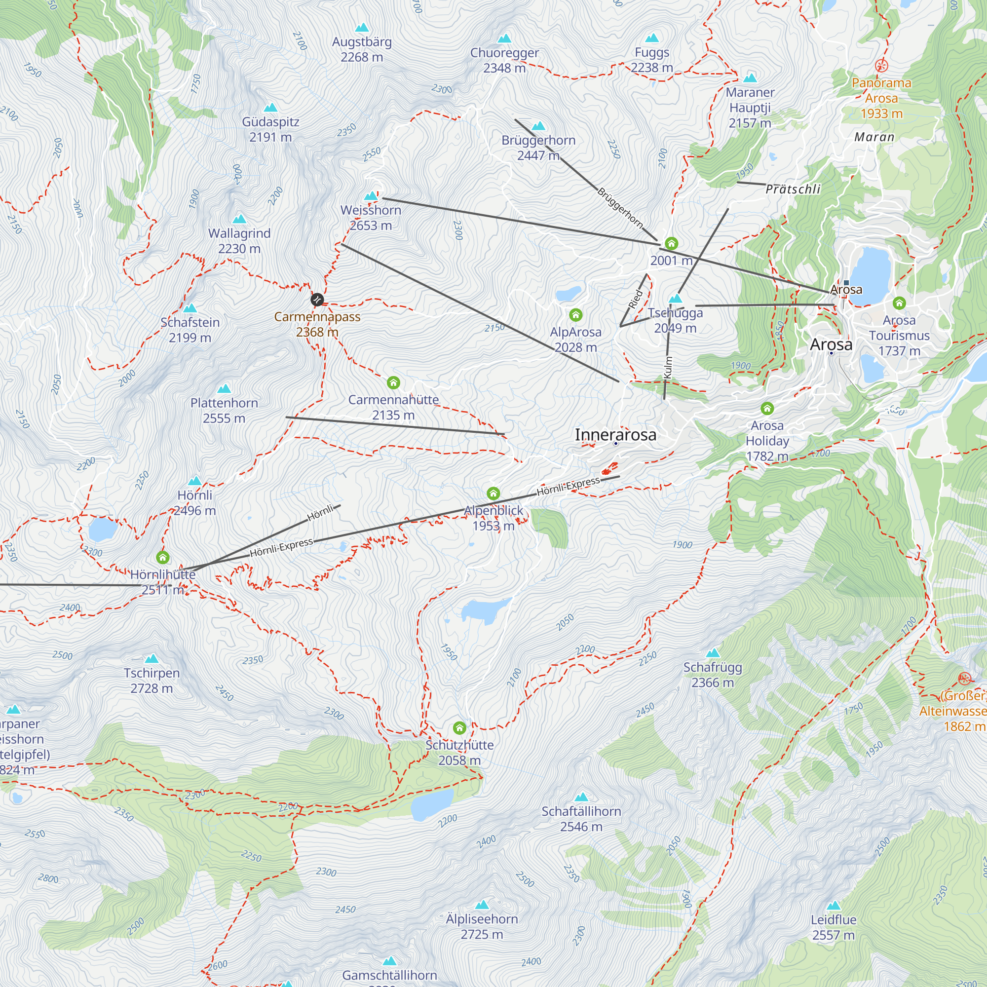 Alpenblick map
