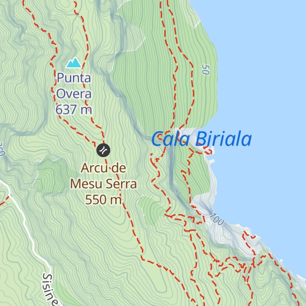Map of Cuile Piddi