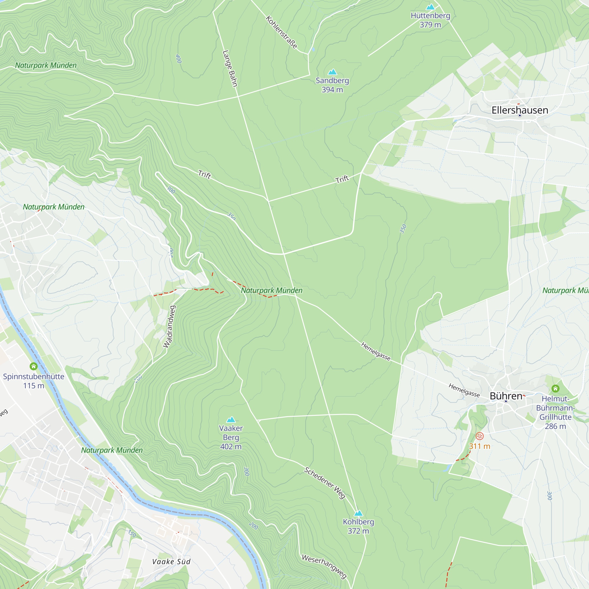 Strotbrunnenhütte map