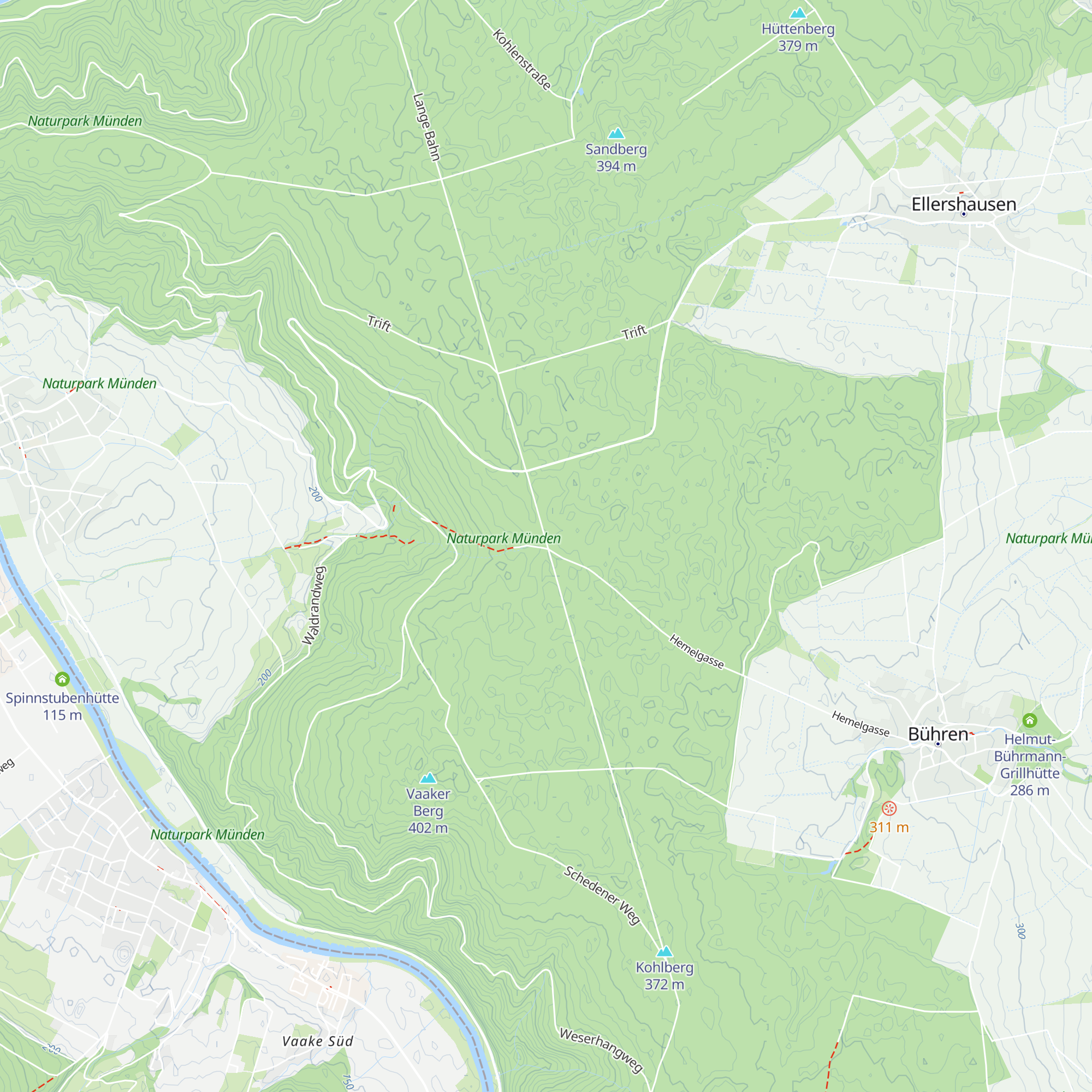 Strotbrunnenhütte map
