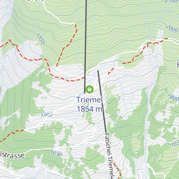 Map of Triemel