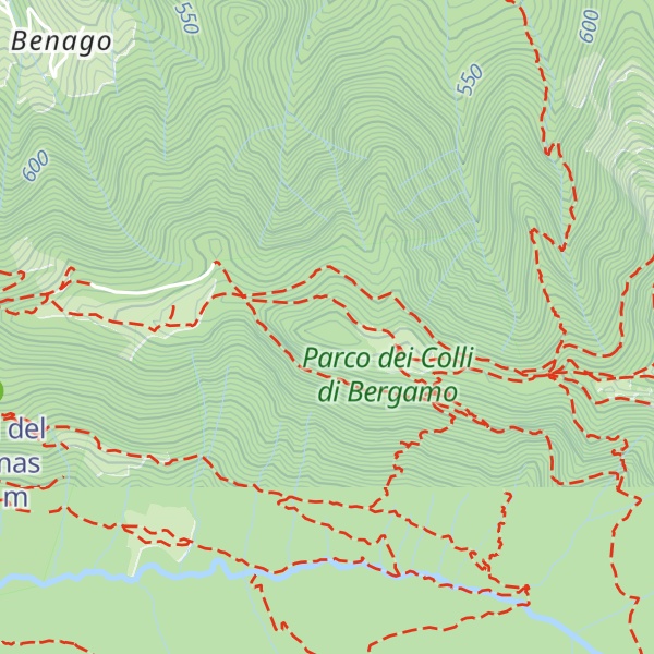 Map of Corna dell'Uomo